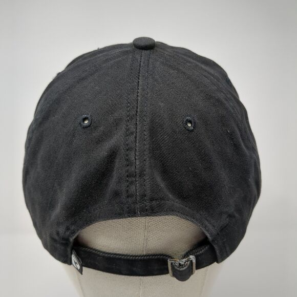 Richardson Slideback Hat Black One Size Embroidered Logo Adjustable - Picture 5 of 8